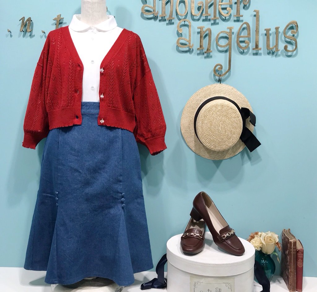 𝗙 𝗶 𝗻 𝘁 𝗮𝗻𝟯 天王寺 𝗠𝗜𝗢 店 Recommend Code アンジェラスで作る 夏 のフレンチガーリーコーデ はいかがでしょうか お出かけが楽しくなりそうですね フィント An3 天王寺mio ガーリー レトロ フレンチガーリー T Co