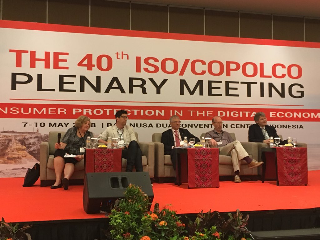 JensHenriksson's tweet photo. ANEC President speaks on the role of standards for digital rights and innovation at ISO COPOLCO workshop! @anectweet #innovation #standards #ISOconsumers https://t.co/MDbeOXxhXG