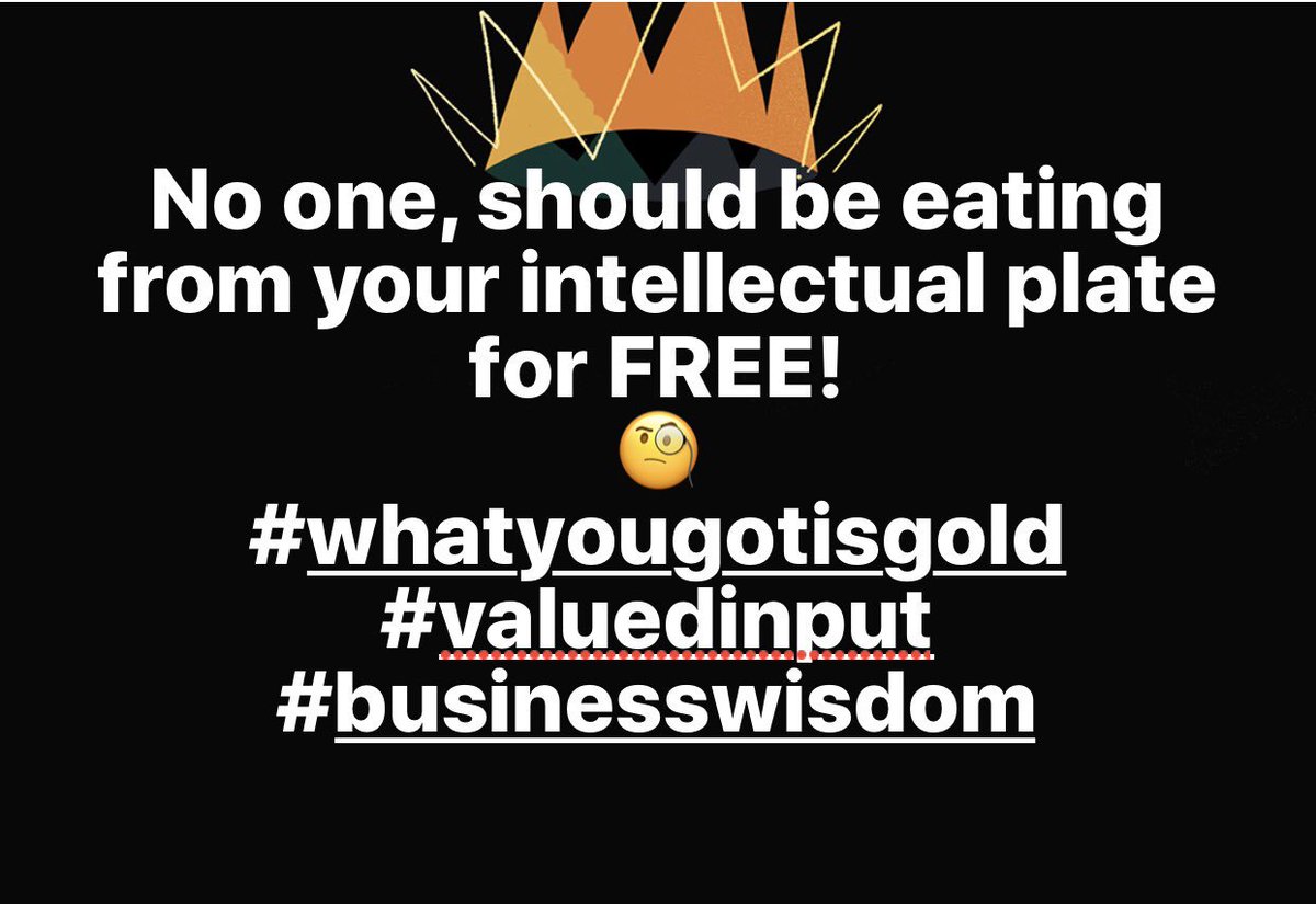 industrydevelop's tweet photo. Your input is more important than you think 🤔 that’s why they keep coming back🧐
#whatyougotisgold #valuedinput
#businesswisdom https://t.co/b2CeC0zsdY