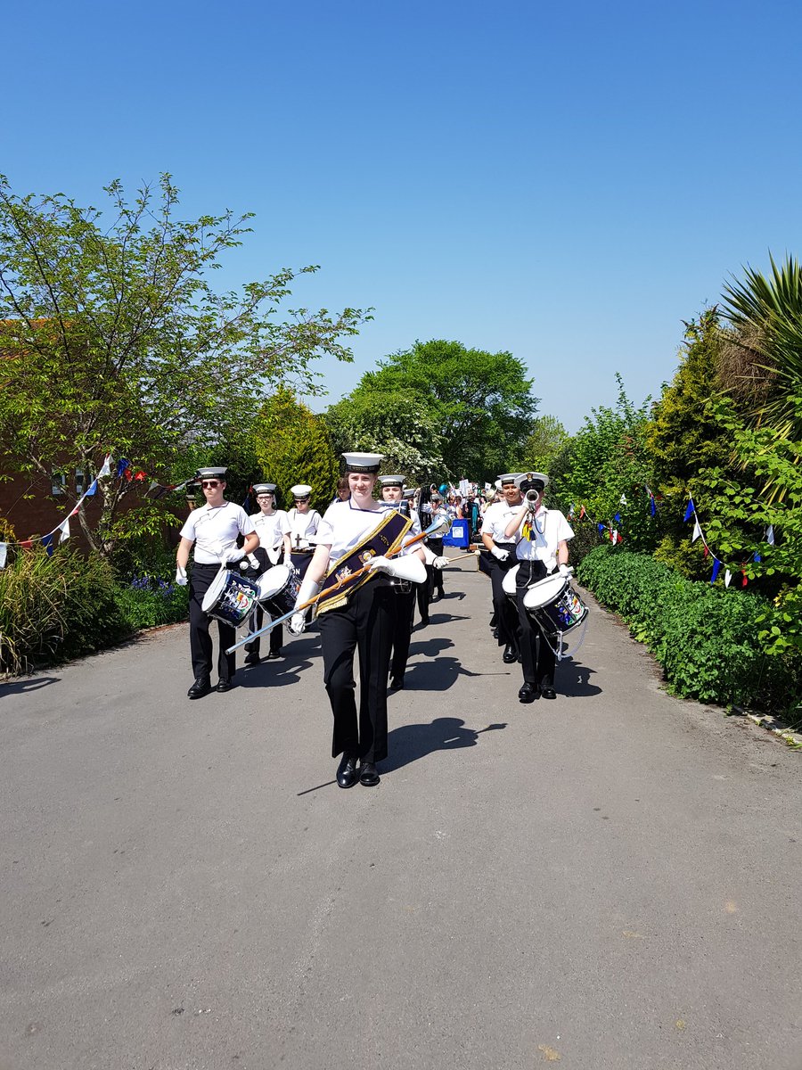 Hutton May day parade.