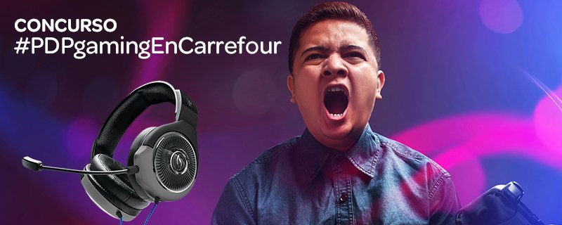 CarrefourGaming's tweet photo. ⚠Concurso⚠ 
Tenemos un #headset #AG6 de #PDPgaming, ¿lo quieres?
✅ Cuéntanos qué producto de la marca PDP te gusta más y por qué 
✅ Síguenos 
✅ Haz RT 
✅ Y usa #PDPgamingEnCarrefour 
¡Tienes hasta el 13/05 para llevarte el premio! 
https://t.co/xjzzYTU7C3 https://t.co/CnLS2k1g65