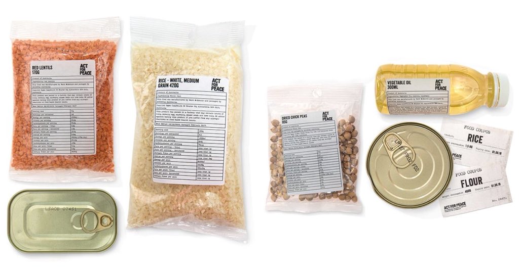 I’ll be spending one week eating the same rations as a Syrian refugee. Just a small amount of rice, lentils, chickpeas, beans, fish and oil. That's it - no sugar, no coffee and no alcohol! You can support this cause by donating here. TIA my.rationchallenge.org.au/louise-glover #rationchallenge