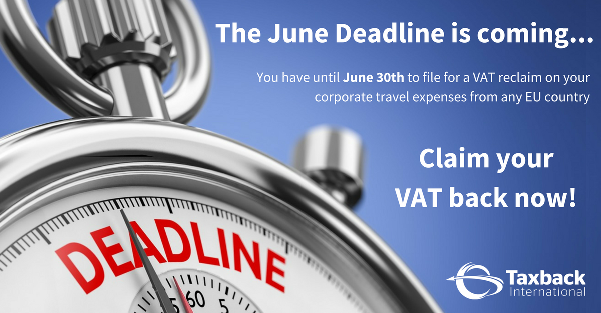 FintuaGlobal's tweet photo. Are you a non-EU company with corporate travel expenses? You're running out of time to #reclaim up to 27% back!
Get your reclaim now 👉 https://t.co/JUCHuLa6xW
#junedeadline #vatdeadline https://t.co/aGkT4FhtNR