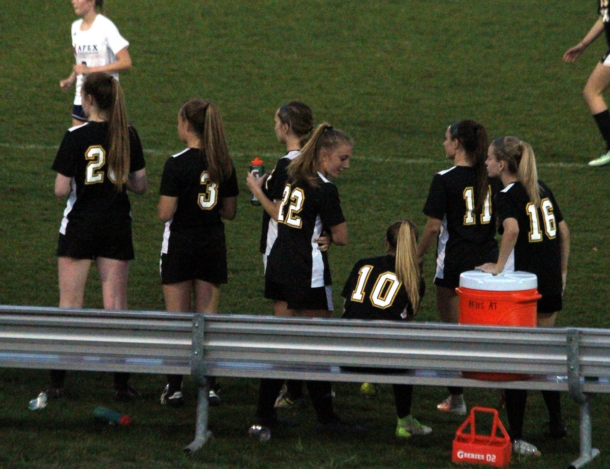CATSOC17's tweet photo. HUGE GAME TONIGHT. 1st round of playoffs. Apex vs Middle creek @ 6 @ home. BE THERE &amp; show your support for your lady cougs😼😼😼#dawgs https://t.co/X3ybMwcY6u