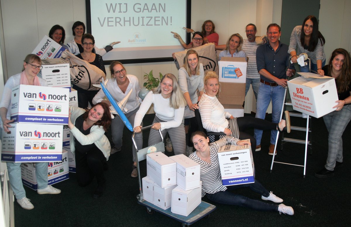 De dozen en spullen zijn gepakt. <a href="/AutiTravel/">AutiTravel</a> #AutiTravel #gaat #verhuizen!