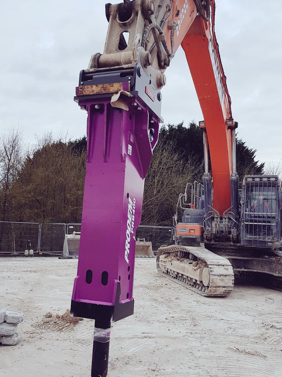 Continuing with our investment in the latest attachments. PRB400 breaker added to the armory. Thanks to <a href="/BPHAttachments/">BPH Attachments</a> for supply and fitting