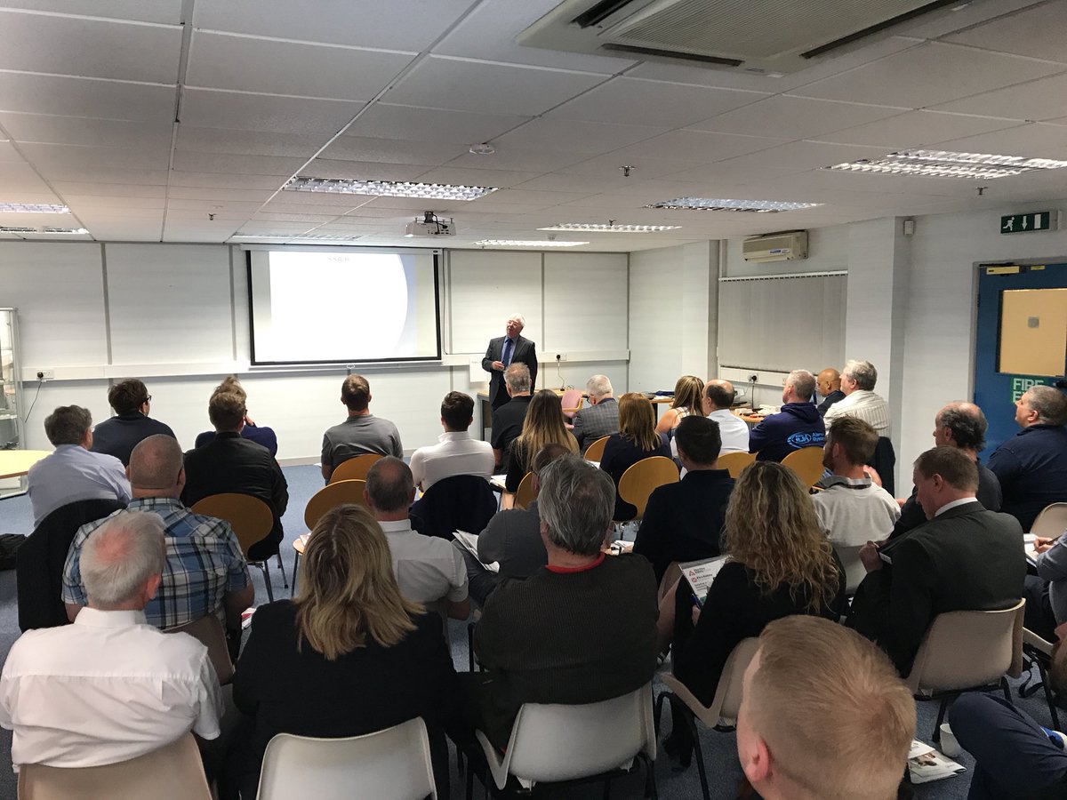 SSAIB's tweet photo. Operations manager Dave Profit opens proceedings at #NorthRM with an @theSSAIB update.
#SSAIB #Security #FireSafety #MannedServices @OrisecLtd @BTGroup @GleaveMedia @alpenwest https://t.co/xs0uxabpKU