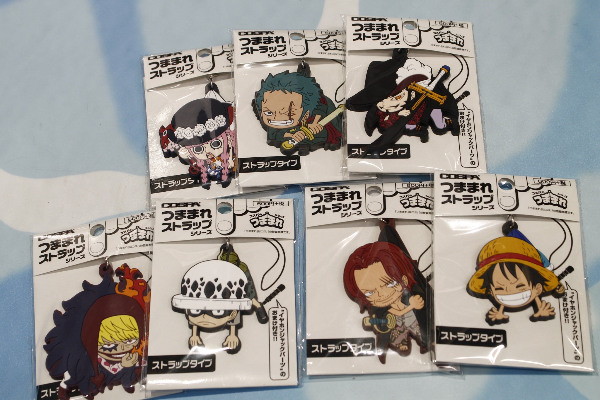 ট ইট র One Piece麦わらストア渋谷本店 再入荷 つままれストラップシリーズ 800円 税 好評発売中 麦わらストア Onepiece