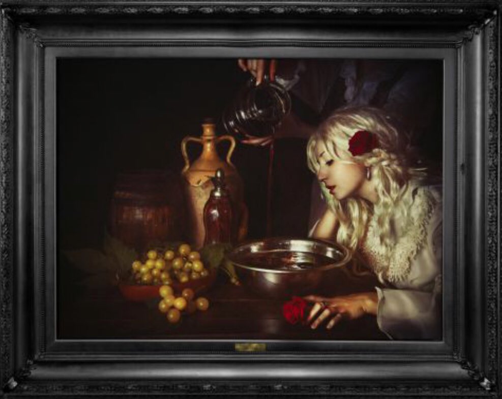 IN__SPACES's tweet image. Featuring an ornate frame printed onto the canvas, ‘Red Roses’ is a modern take on a renaissance print. #art #print #renaissance in-spaces.com/gifts/red-rose…