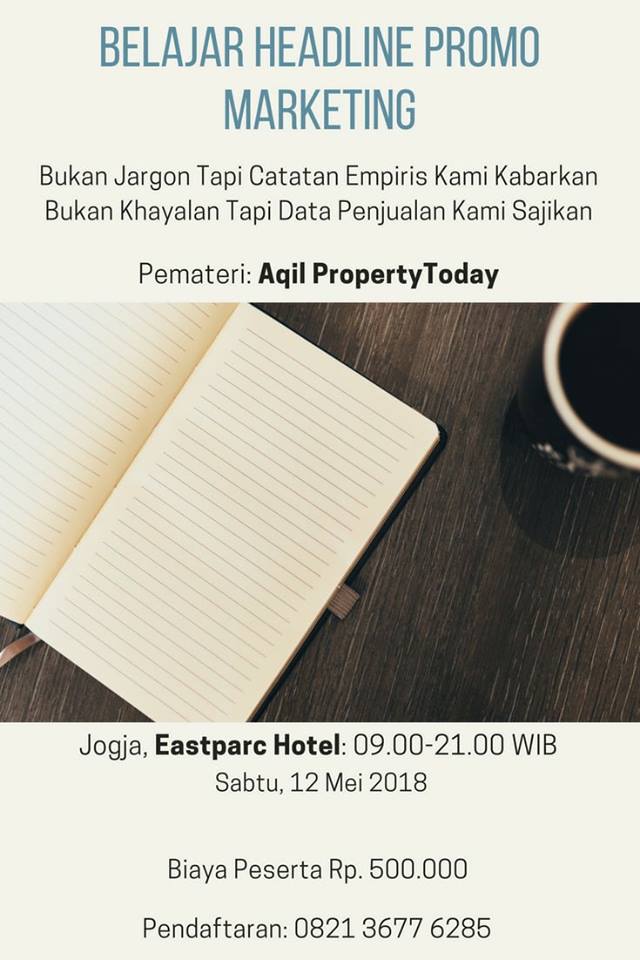 ady_kans's tweet photo. Belajar Headline Promo Marketing

Bukan Jargon, Tapi catatan empiris kami kabarkan
https://t.co/FgCsRHaOFI

@infojogja
@tribunjogja
@UGMYogyakarta https://t.co/5q755UdTR0