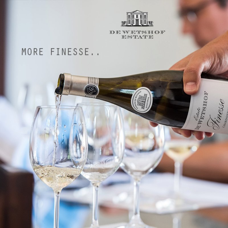 You can always enjoy more De Wetshof Finesse. #dewetshofestate #houseofchardonnay #finesse