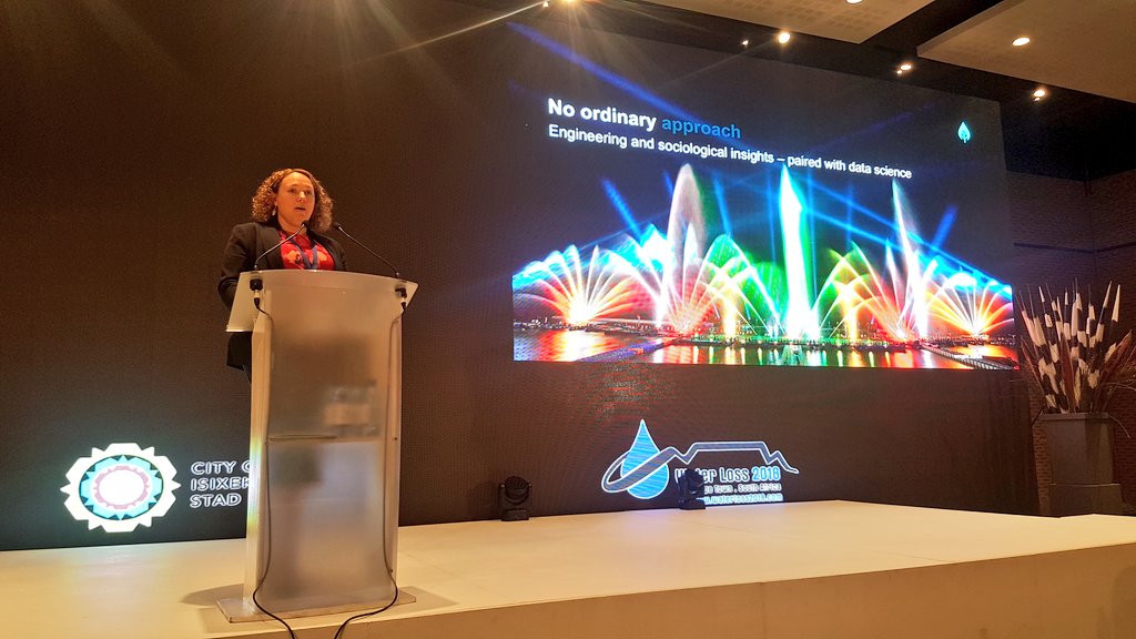 CarmenSnowdon's tweet photo. Thank you for inviting me to speak @WaterLoss2018 @IWAHQ hopefully the audience found @WRcplc work using machine learning interesting - please get in touch If you'd like to find out more https://t.co/QgKPE0KFgT
