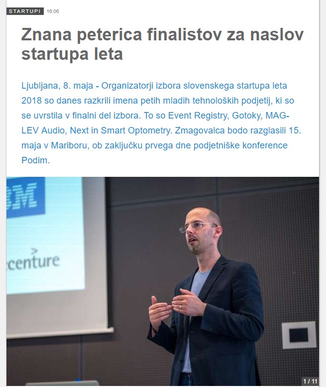 Event Registry tweet media