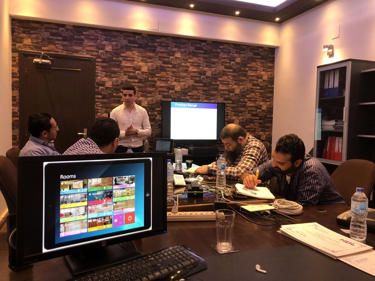 HDL_Automation's tweet photo. HDL’s #Egyptian distributor @En-Tech just completed another #Buspro #automation training course! #smarthome #efficiency #KNX https://t.co/QAp1gUzoYB