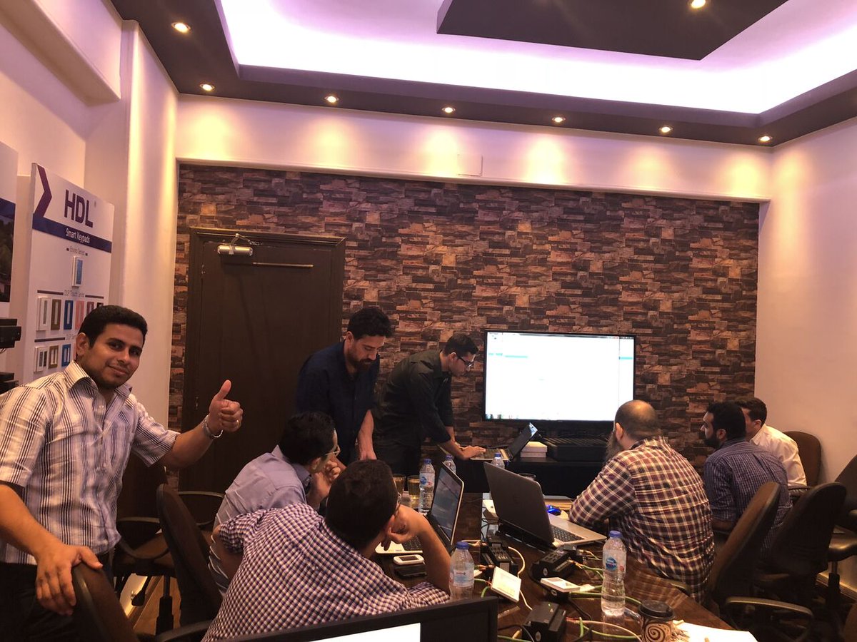 HDL_Automation's tweet photo. HDL’s #Egyptian distributor @En-Tech just completed another #Buspro #automation training course! #smarthome #efficiency #KNX https://t.co/QAp1gUzoYB