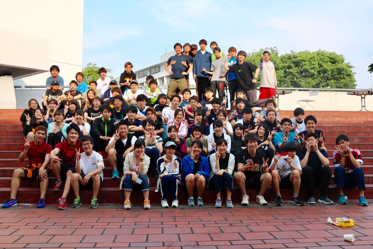 23Taiiku's tweet photo. だいぶ前になってしまいましたが、4/29に新入生歓迎イベント逃走なうを開催しました🕶✨
今年の目玉景品はUSJペアチケットになべしまお食事券に1万円🎉
沢山の参加ありがとうございました！
6月のボウリング大会🎳や夏休みのサマキャン🏖など、これからもいろんなイベントやっていくのでお楽しみに😊💓 https://t.co/044TdCnerD