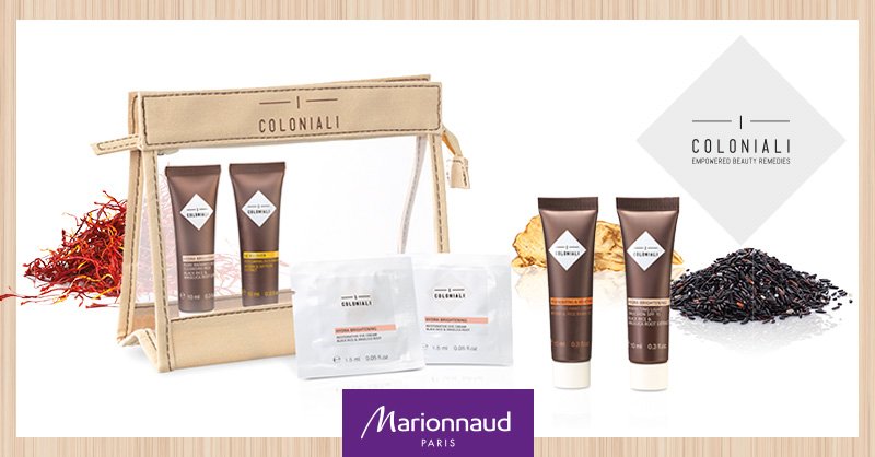 Pratico e funzionale questo Discovery kit custodisce preziosi rimedi di #bellezza. Acquista entro il 3 giugno nelle profumerie @Marionnauditalia aderenti all’iniziativa due prodotti viso #IColoniali e sarà subito tuo!
#PerfumeHolding #Skincare #Beautytips