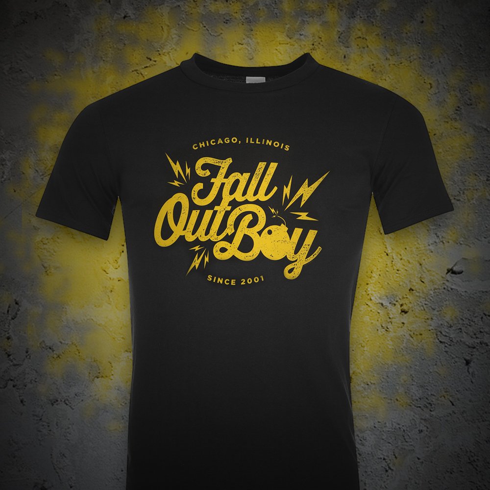 For centuries they've been irresistible, become a champion of <a href="/falloutboy/">Fall Out Boy</a> in this flaming official t-shirt! 🔥🔥🔥 

Light em up here >> goo.gl/PT7TrG