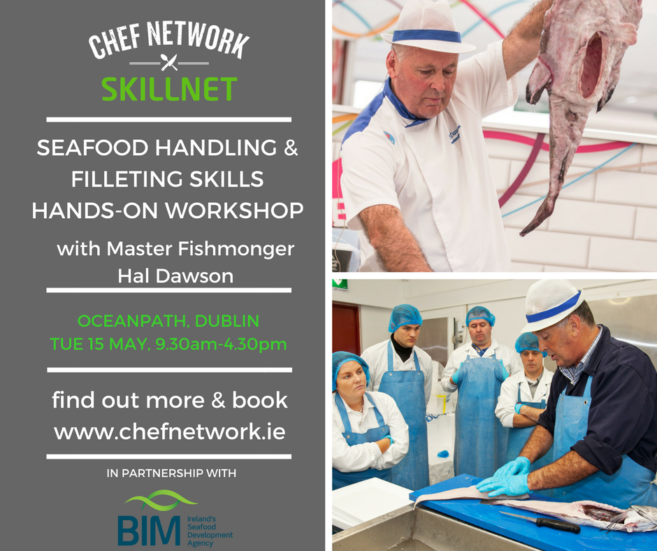 Chef Network (@chefnetworkirl) on Twitter photo Learn more practical techniques for your #fish handling and filleting with master fishmonger <a href="/HalDawson/">Hal Dawson Master Fishmonger Seafish Ambassador NI</a> this May 15th
There's a limited number of places on this course for #chefs, so make sure you register your place soon!
Find out more: buff.ly/2r5immP Learn more practical techniques for your #fish handling and filleting with master fishmonger <a href="/HalDawson/">Hal Dawson Master Fishmonger Seafish Ambassador NI</a> this May 15th
There's a limited number of places on this course for #chefs, so make sure you register your place soon!
Find out more: buff.ly/2r5immP