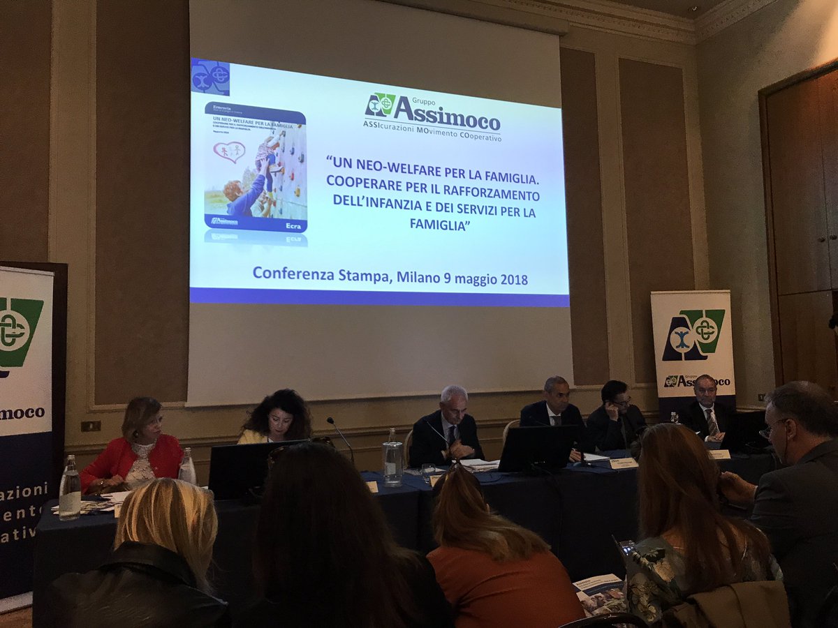 brucosos's tweet image. In corso a #Milano conferenza stampa #Assimoco "Un neo-#welfare per la #famiglia"