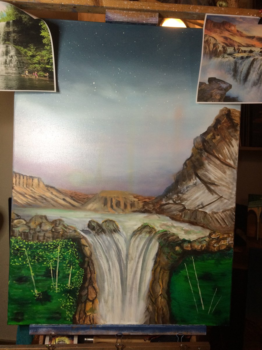 horton1_t's tweet photo. #WorkinProgress #IslandLife #artists #artsjobs #oilpaintings https://t.co/nOQnMvlt3C