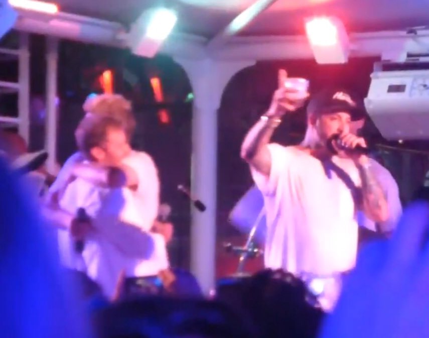 roksocean's tweet photo. Hey @nickcarter ... I guess you really love your teddy bear...😂😂💗 @brian_littrell #BSBCruise2018 @backstreetboys #specialrelation https://t.co/fzy6Bjb1Pe