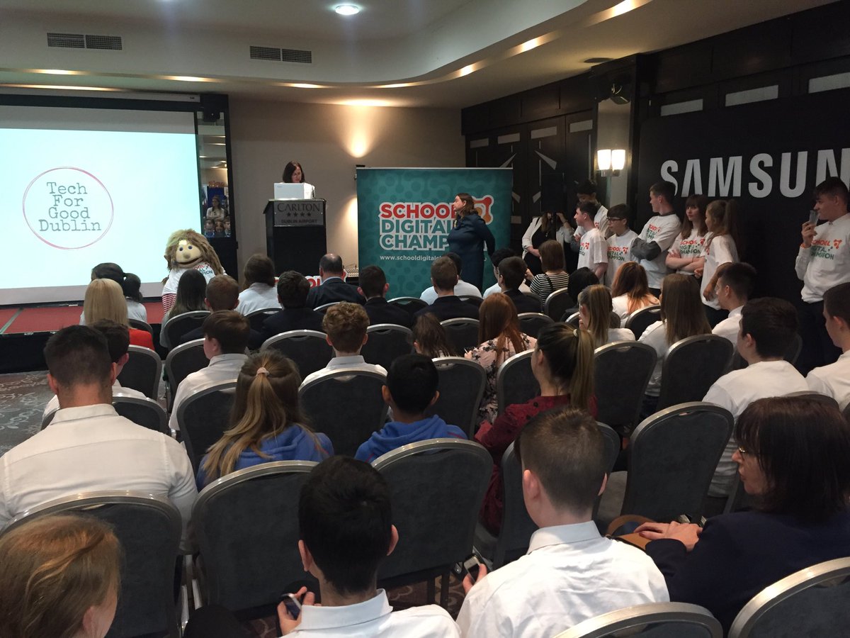 athloneec's tweet photo. Launch of the School Digital Champion Showcase #schooldigitalchampionprogramme @WeAreExcited https://t.co/A67jJLCxq2