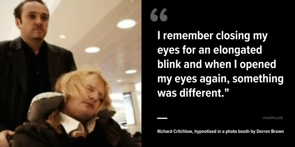 HuffPostUK's tweet image. I was hypnotised by @DerrenBrown and woke up in Marrakech - @evilgeniusrich blogs for #LifeLessOrdinary huffp.st/dvNbl9q