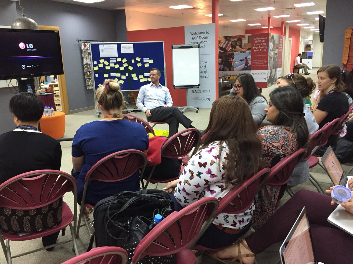 MissSBeatty1's tweet photo. Productive morning at the #ACSDoha #earlychildhood #PYP #jobalike great discussions and great ideas to try out! 💭#sharingiscaring #greatminds #IBPYP https://t.co/HqmUzjW2LZ