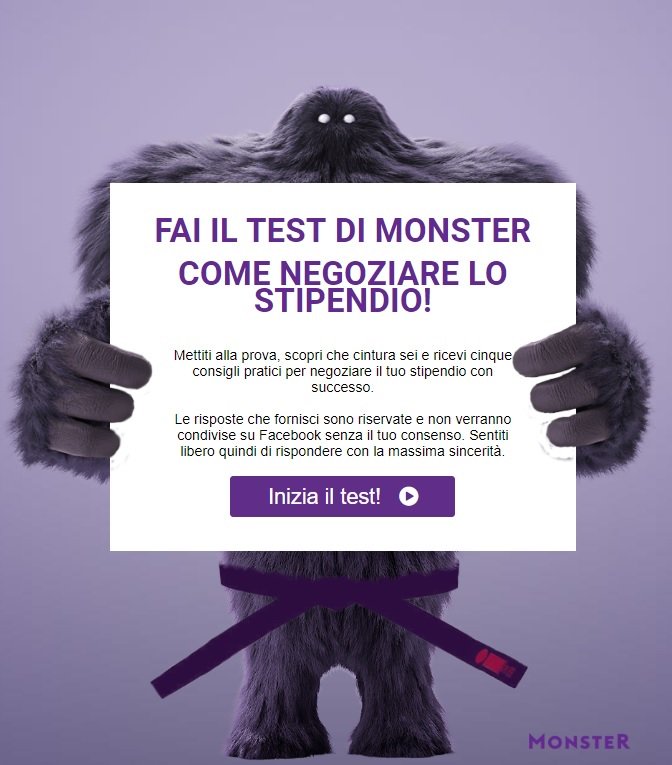DeBruijnPR's tweet photo. Vinden we leuheuk: onze Monsterboard salarisonderhandelingstest gaat de grens over! De Italianen worden op het moment aan de tand gevoeld over hun salarisonderhandelingskills #salaris #salarisonderhandeling #facebooktest #ideevandebruijnpr #ontwikkeldmetredbutton https://t.co/sBDb5eZFwg