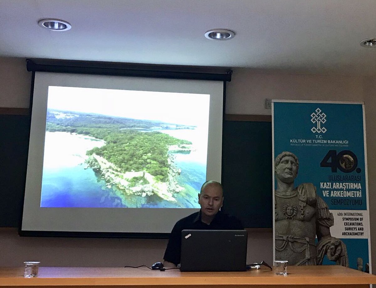 Kültür ve Turizm Bakanlığı 40. Uluslararası Kazı, Araştırma ve Arkeometri Sonuçları Toplantısı kapsamında 2017 Phaselis Araştırma sonuçlarımızı paylaştık.