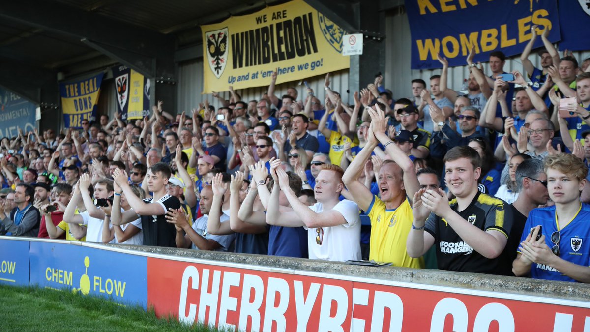 AFCWimbledon's tweet photo. Thank-you to our loan players George Long, Jimmy Abdou, and @harry_forrester with all three players having played key roles in keeping #AFCW in League One for a third season. https://t.co/8gIn5PtM1u