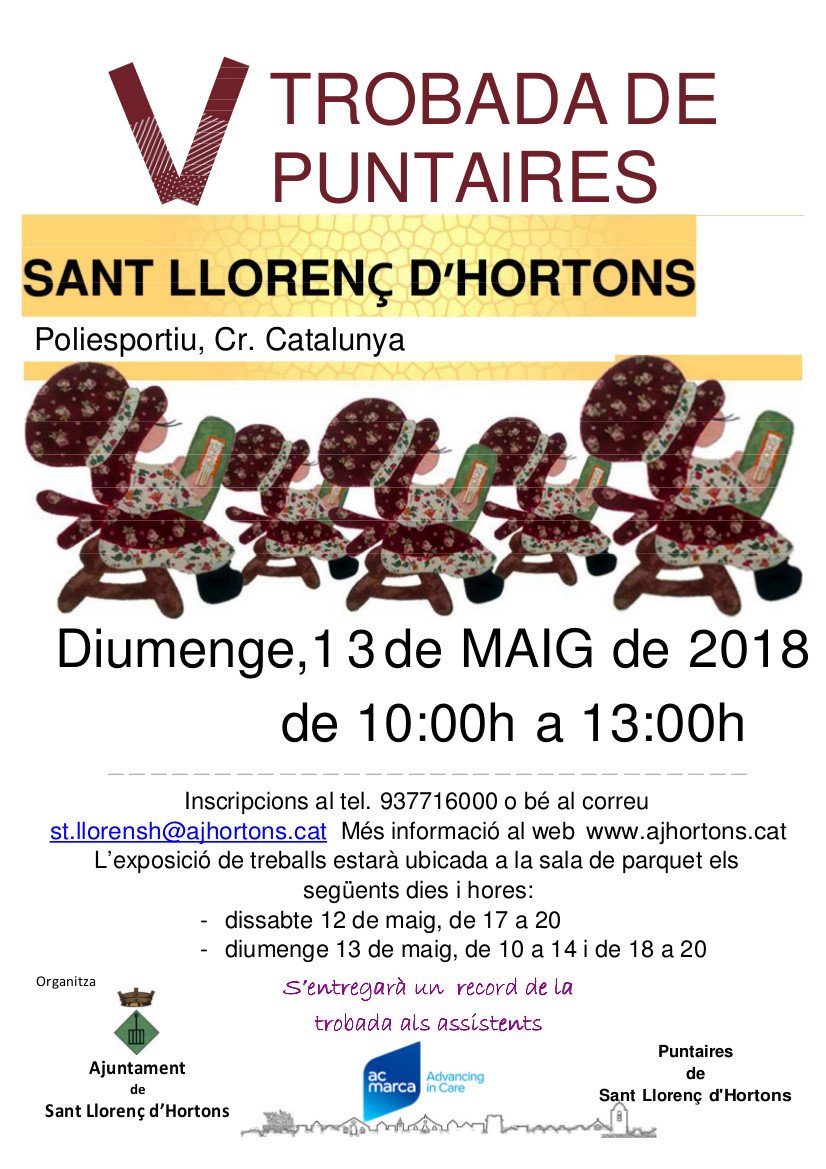 stllhortons's tweet photo. #ACTIVITAT V #Trdes de les 10:00 a les 13:00 hores. obada de #Puntaires El Poliesportiu Municipal acollirà, el 📆13 de maig de10:00 a les 13:00h. ⏰ https://t.co/cjUgoA6Jkj