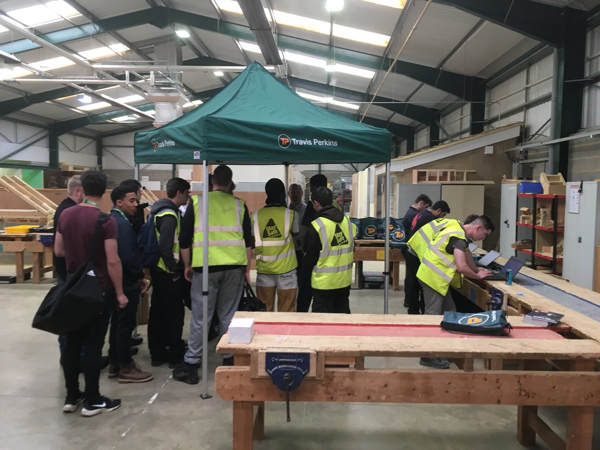 MoultonConstru's tweet photo. The @TravisPerkinsCo power tool show is well under way with great tools on display @MoultonCollege https://t.co/4TqYTRiy41