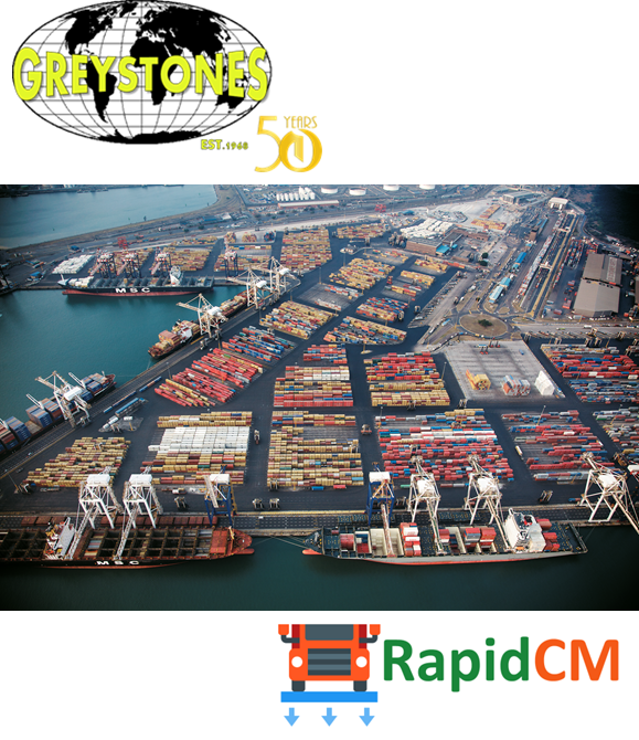 Greystones_Ent's tweet photo. Greystones goes live……. We have recently made the decision to integrate  RapidCM (Rapid Cargo Manager) into our operations. Together with the  developers at RapidDev ,we have customized a solution for our very  specific cargo management requirements.  Greystones Enterprises now https://t.co/MmCglxqqMZ