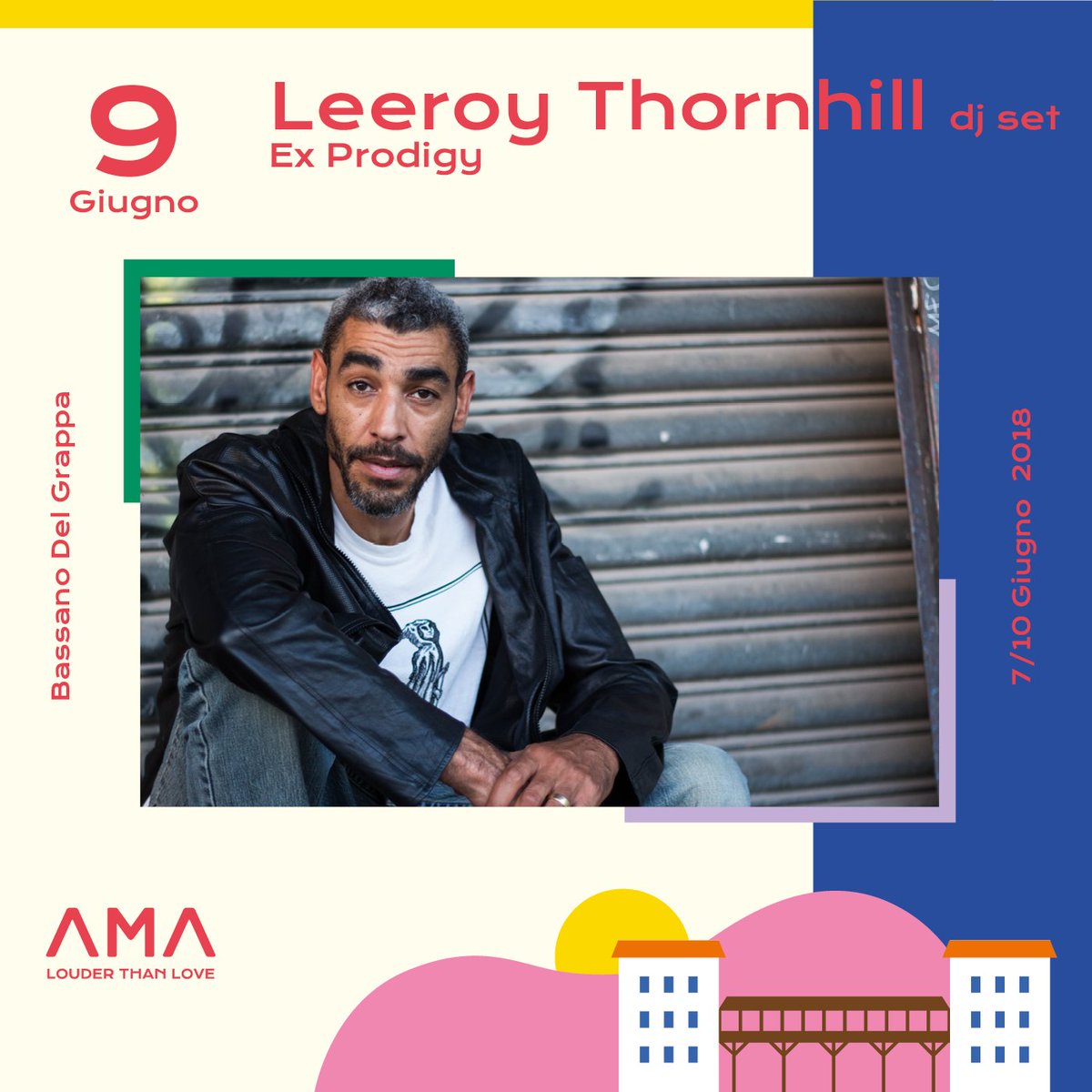 AMA Music Festival (@amafestival) on Twitter photo SABATO 9 GIUGNO
<a href="/LeeroyThornhill/">Leeroy Thornhill</a> // AMA Music Festival
Ingresso 1€ dalle 15 alle 18 - 5€ dalle 18 in poi.
Prevendite solo su <a href="/MailTicketIT/">MailTicket Official</a>
Info: bit.ly/AmaMusicFestiv…
#amamusicfestival18 #louderthanlove SABATO 9 GIUGNO
<a href="/LeeroyThornhill/">Leeroy Thornhill</a> // AMA Music Festival
Ingresso 1€ dalle 15 alle 18 - 5€ dalle 18 in poi.
Prevendite solo su <a href="/MailTicketIT/">MailTicket Official</a>
Info: bit.ly/AmaMusicFestiv…
#amamusicfestival18 #louderthanlove