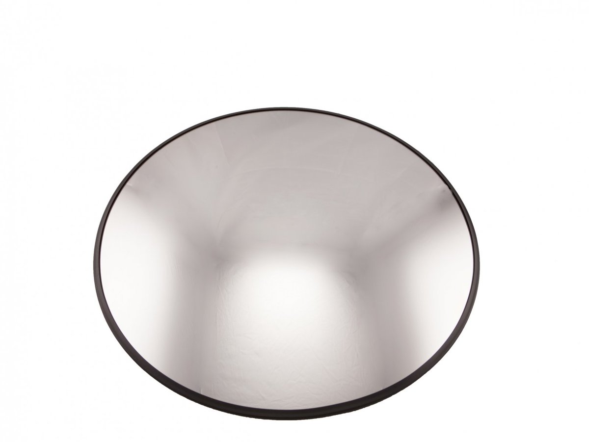 Aanbieding:  Binnenspiegel geschikt voor diefstalpreventie of veiligheid. Blikveld 5 meter. incl. flexibele montagearm om de juiste invalshoek af te stellen.  300mm van 49,- naar 37,50 400mm van 59,- naar 47,50