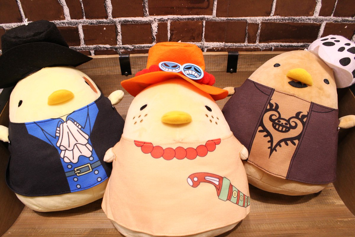 One Piece麦わらストア渋谷本店 على تويتر おすすめ ちゅんコレ 大 ルフィ ゾロ サンジ エース サボ ロー 各2 900円 税 好評発売中 麦わらストア Onepiece