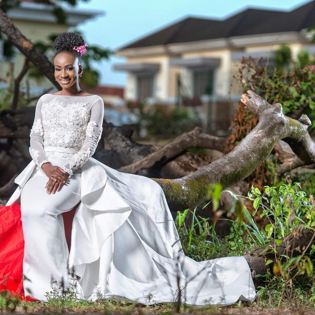 #BBNaija star Anto bridal shoot