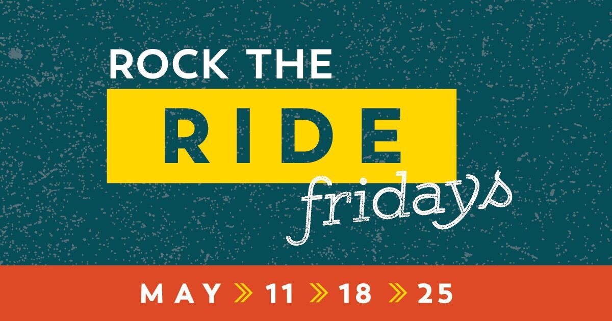 Get ready to #RocktheRide for the next three Fridays! Celebrate #biking in #CLT with group rides, music, contests, food &amp; beer! bit.ly/2EYcXmx
