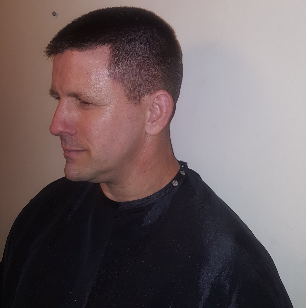ToughTrims's tweet photo. Fade practice last week on our newest model! #firstfade #barberintraining #barber #femalebarbergang https://t.co/x54tGDoBRR