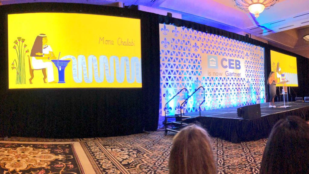 Theresa_Sharkey's tweet photo. Blown away by @MonaChalabi’s incredible enthusiasm as well as smart, simple take on the risks and rewards to data visualization today: “Data/Charts can influence behavior, so it’s critical to represent uncertainties realistically.” #Iconosphere https://t.co/YDruCXYiNx