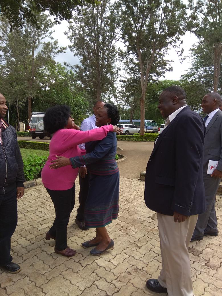 MuhagazePH's tweet image. Minister of #MoEST,  Hon.  Prof. Joyce Ndalichako visited #NM_AIST today May 09,2018. Impressed by the progress of World Bank and AfDB sponsored project which were launched by her self in early 2017.  Calls for keeping pace with industrialization policy of Tanzania.