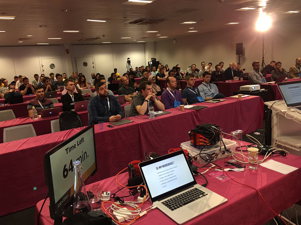 radcortez's tweet image. And here is the code and slides for our Baking PIe session: github.com/agoncal/baking… #microservices #RaspberryPi #madness #devoxxuk @agoncal