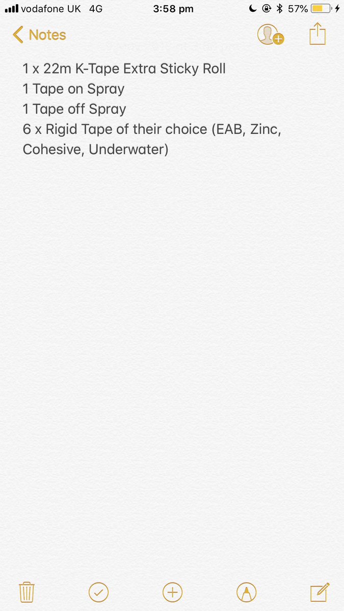 Our friends at <a href="/SPORTTAPE/">SPORTTAPE</a> couldn’t be here today at <a href="/ExpoEliteSports/">ExpoEliteSports</a> , but are kindly offering a bundle to give away as a prize. RT to enter #sportstherapy #sportsmassage