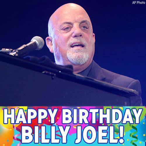 Happy Birthday to piano man Billy Joel 