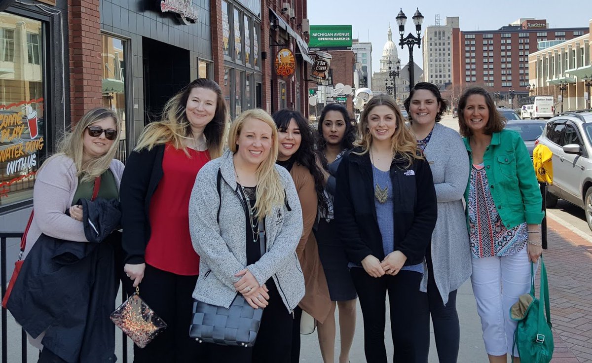 bakercollege's tweet photo. Students from our Dental Assisting program recently attended the Michigan Dental Assistants Association Annual Session in Lansing where they heard multiple speakers, attended special activities, and competed in multiple events. #SMILEMDA https://t.co/ibqMQvL5X6