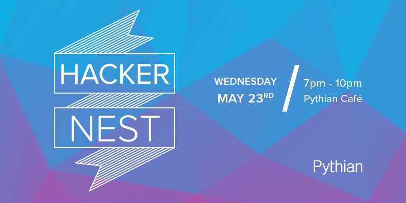 Pythian's tweet image. Join Gene Villeneuve @genevilleneuve & Alex Lovell-Troy @alexlovelltroy to learn more about Pythian and what we are working on as the digital workforce of the future. “You define the future, we enable it!” Come join us and be a part of our future! #hackernest #pythianlife