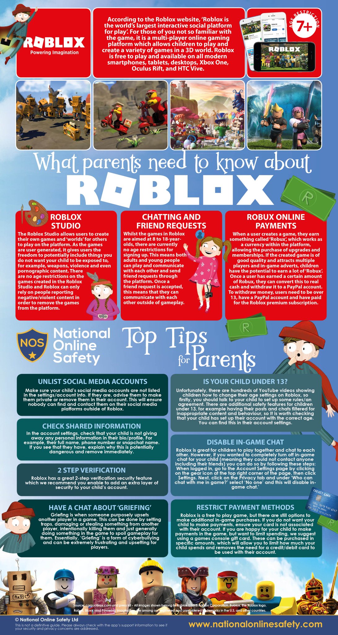 National Online Safety On Twitter Happy Wakeupwednesday Here S Our Free Roblox Guide For Parents The Largest Interactive Social Platform For Play According To The Makers Please Retweet Share With Your Whole - roblox xbox gameplay