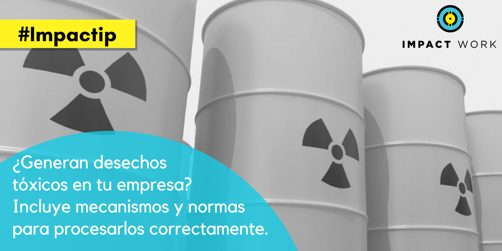 ImpactWorkMx's tweet photo. Para cuidar el #MedioAmbiente también es importante revisar los desechos altamente contaminantes que se generan durante los procesos de producción de productos en tu empresa. Así como incorporar buenas medidas y estándares de tratamiento para estos. #ImpacTip https://t.co/7lzIMfM7tZ